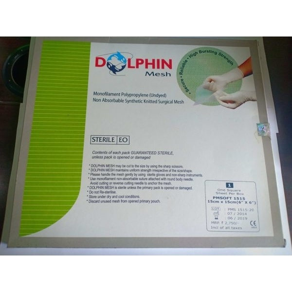 100% Original Dolphin Mesh (Non Absorbable Synthetic Knitted Syrgical Mesh)(Code – 003)