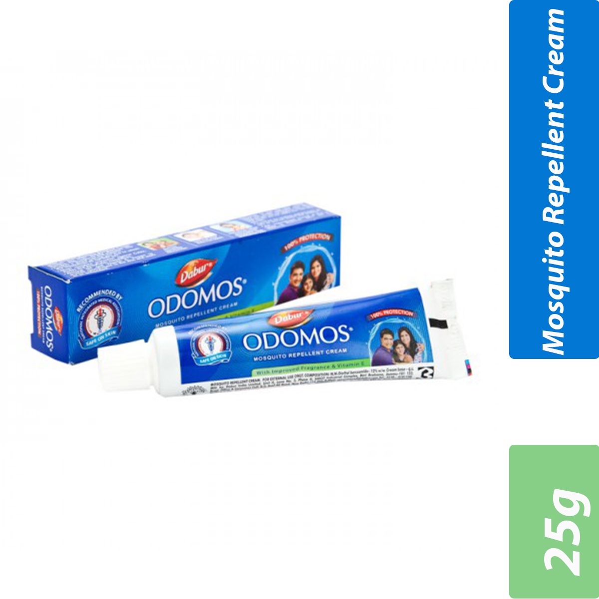 Dabur- Odomos - Mosquito Repellent- Per Case 144 Pieces- 25g