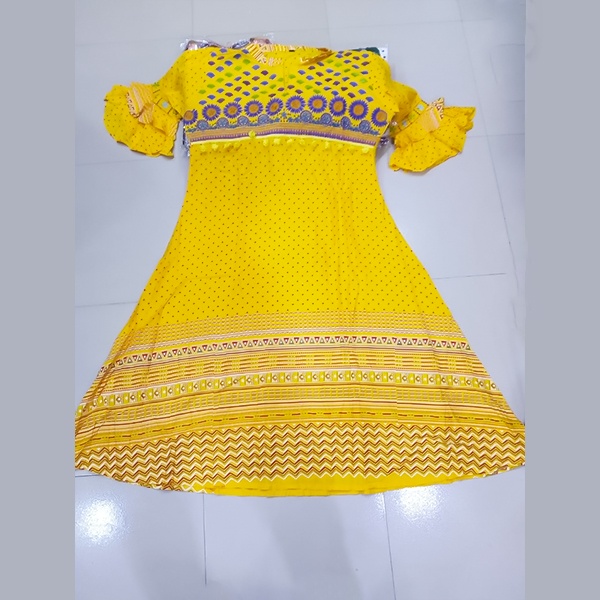 Latest Designed Lilien Kapor Prints + Embroidery Tops, Gown, High-Quality Tops, Fashionable, Casual Girl's Print, Stylish and Comfortable for Women Tops