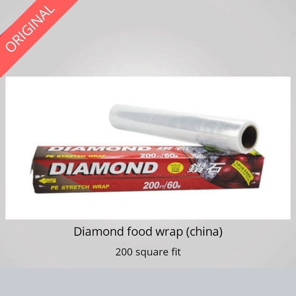Real Diamond Cling Wrap 200 Ft imported top quality warping Cling