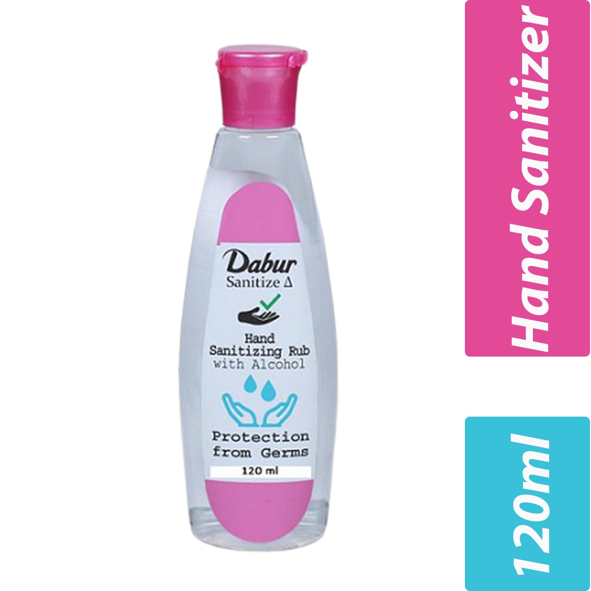 Dabur Sanitize- Hand Sanitizer- Per Case 60 Pieces- 120ml