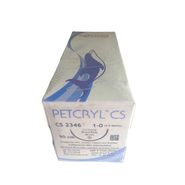 PETCRYL 910 ABSORBABLE SURGICAL SYNTHETIC SUTURE (CS2346)