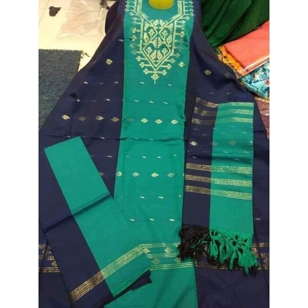 Wholesale Pure Cotton Long Three Piece