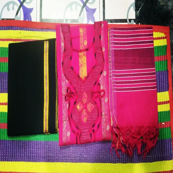 Pure cotton Tat three piece(‡¶§‡¶æ‡¶§ ‡¶•‡ßç‡¶∞‡ßÄ ‡¶™‡¶ø‡¶∏)- 20203