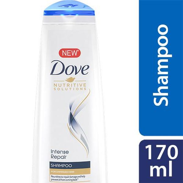 Dove Shampoo- Intense Repair- Reduces breakage and gives you strong hair- Keratin Actives helps fortify proteins at the cellular level- Enjoy free-flowing, lustrous locks- Per Carton 24 Bottles- 170ml