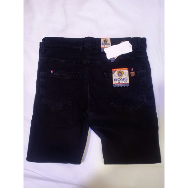 Wholesale Men High quality Black Color China complete tagged jeans for men