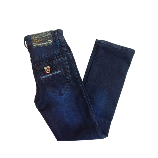 Boys satoon Jeans pant Washed Ripped Navy Blue Boys Jeans Wholesale
