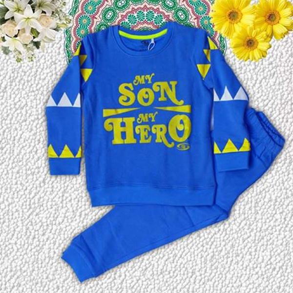 Kids winter Full Sleeve T-shirt and Full Pant (Model: ATS-04)