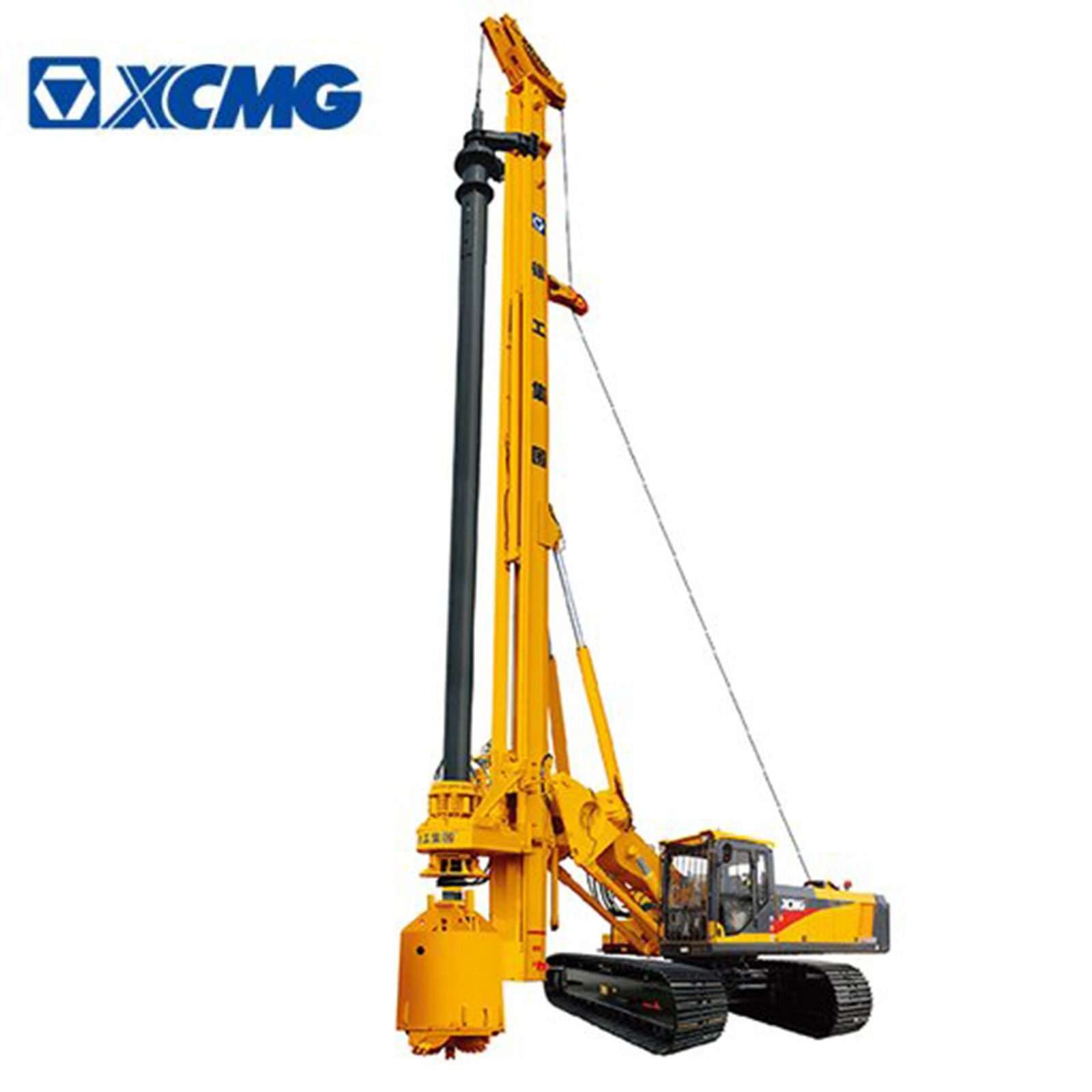 XCMG Official Xr220dii Piling Machine Crawler Rotary Drilling Rig