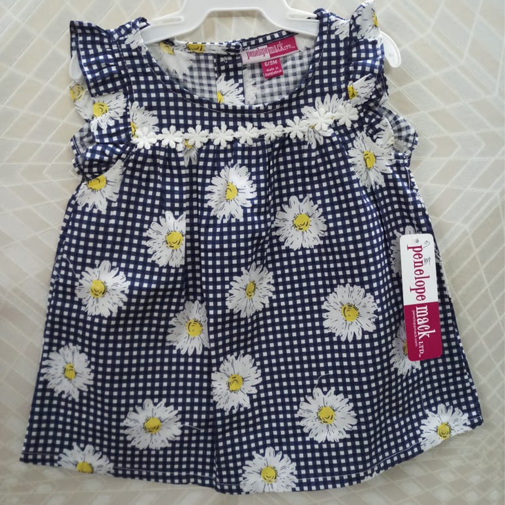 100 % cotton Fashionable High Quality Kids Frock