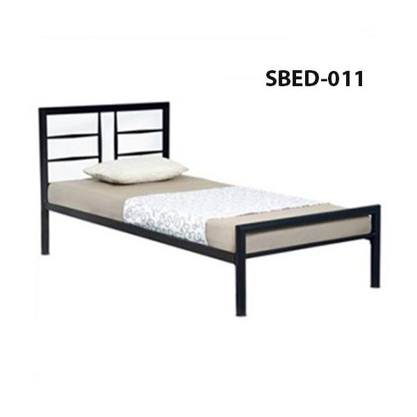Modern Classic Design Single Steel Bed Model (011)