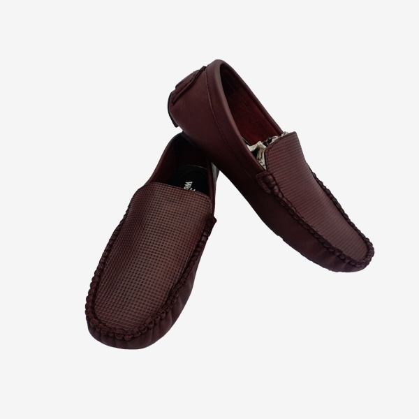 Leather Lofar For Men(1012) Brown Color, Business Class Lofar