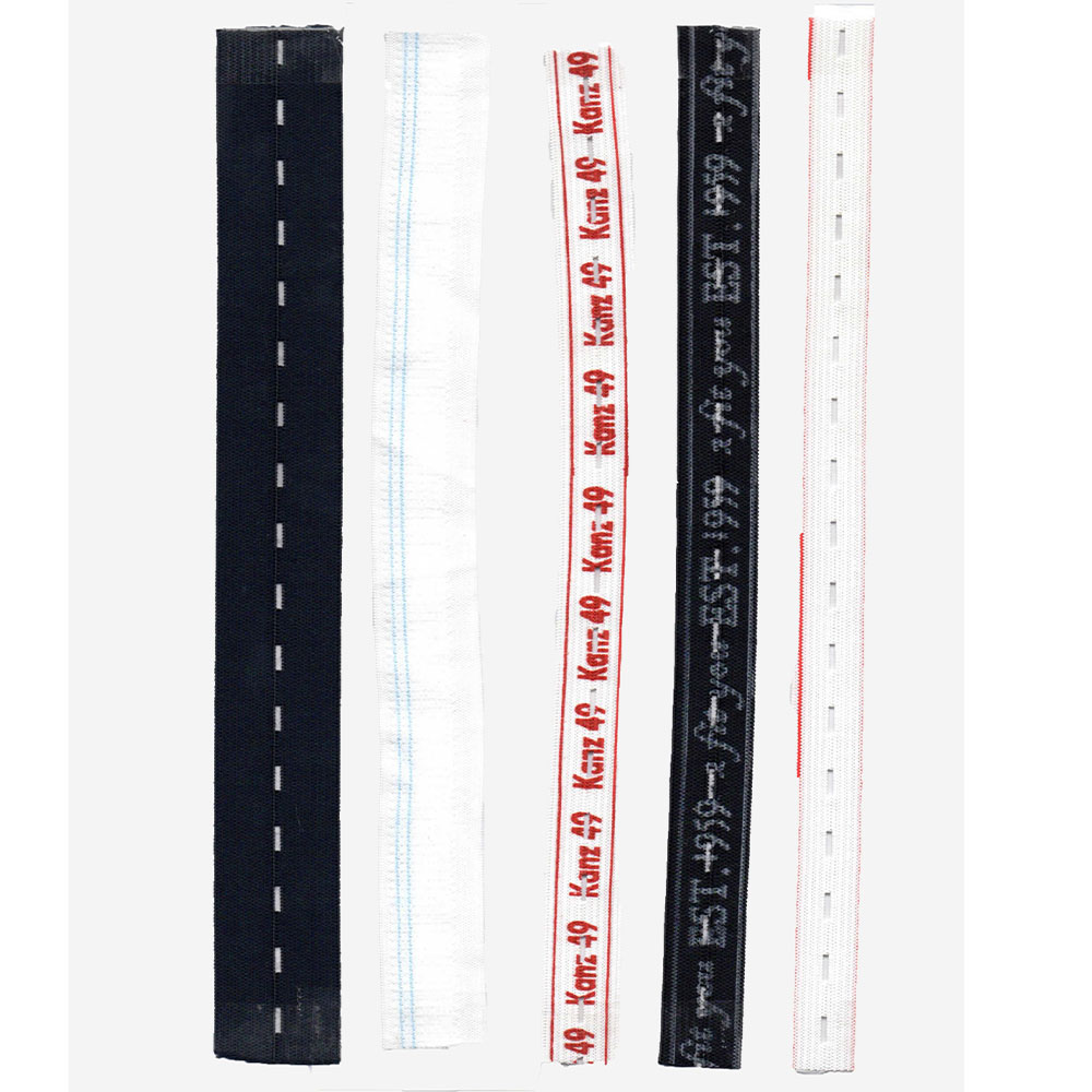 High Quality Export Oriented Button Elastic And Hole Elastic