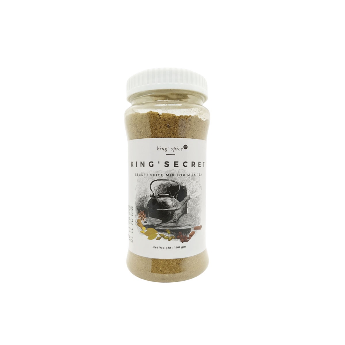 KING SECRET Spice Mix for milk Tea - Per Piece - 100gm