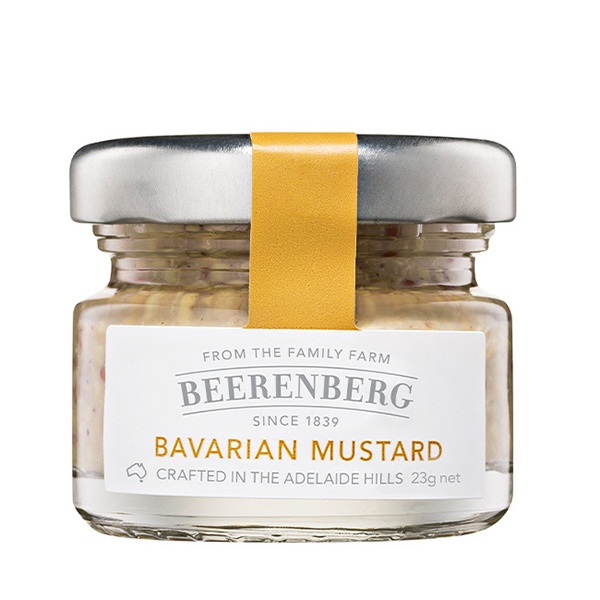 Beerenberg Bavarian Mustard Jar 23 gm Imported from Australia