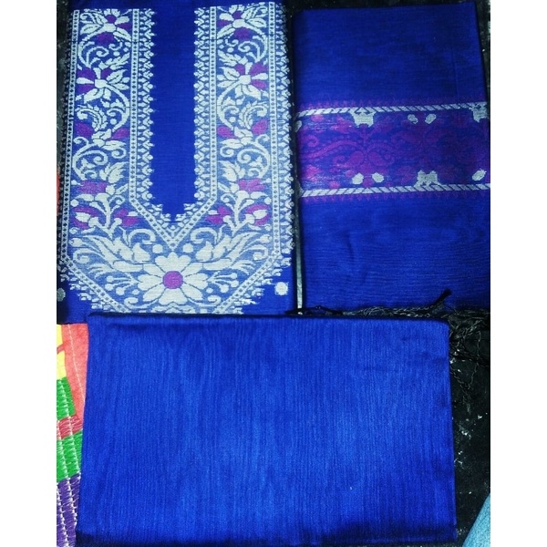 Pure cotton Tat three piece(‡¶§‡¶æ‡¶§ ‡¶•‡ßç‡¶∞‡ßÄ ‡¶™‡¶ø‡¶∏)- 20204