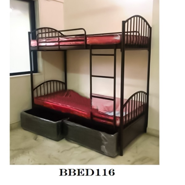 High-Quality Bunk bed with box Model (116)