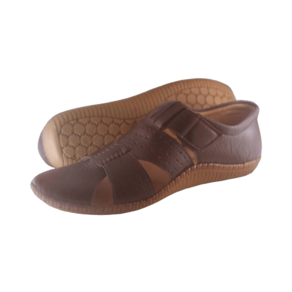 100% leather Rubber Sole Brown shoes (2022)