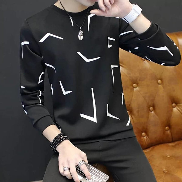 100% Cotton Men’s Full Sleeve T-Shirt (Code - 4002)