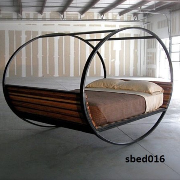 High-quality Modern Steel Bed for Room Model (016)