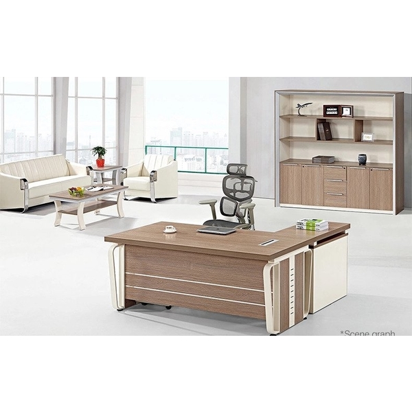 MDF Office desk wooden modern executive desk L shaped office table