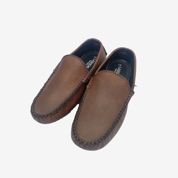 Leather Lofar For Men (1005), Brown Color, Fashionable Lofar
