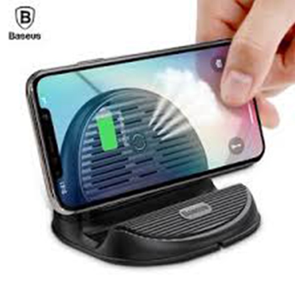 Smart Baseus Silicone Horizontal Desktop Wireless Charger