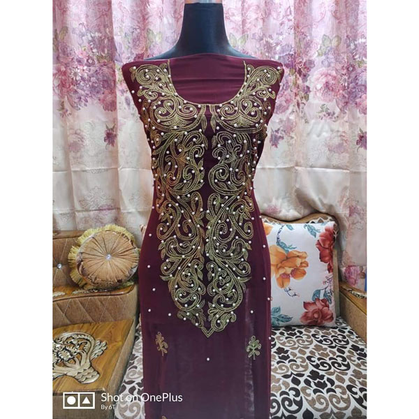 Unstinting Weightless Jorget 1 Piece Kameez for Women