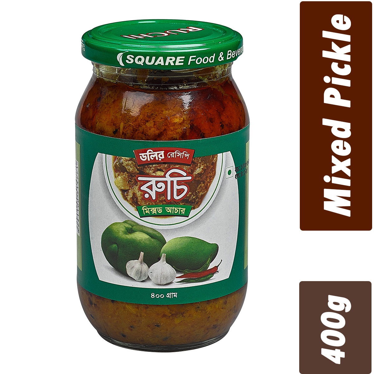 Ruchi Mixed Pickle- Per Carton 12 Pieces- 400g