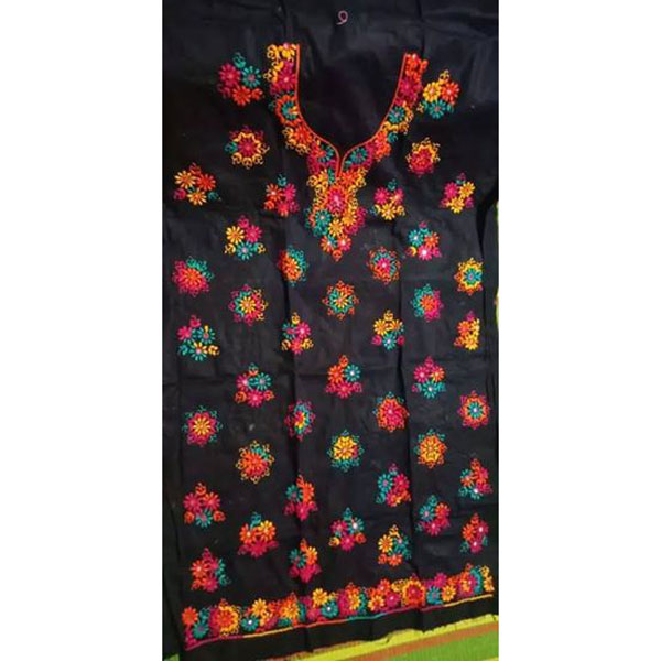 Unstitched Pure Cotton Boutique One Piece Kameez