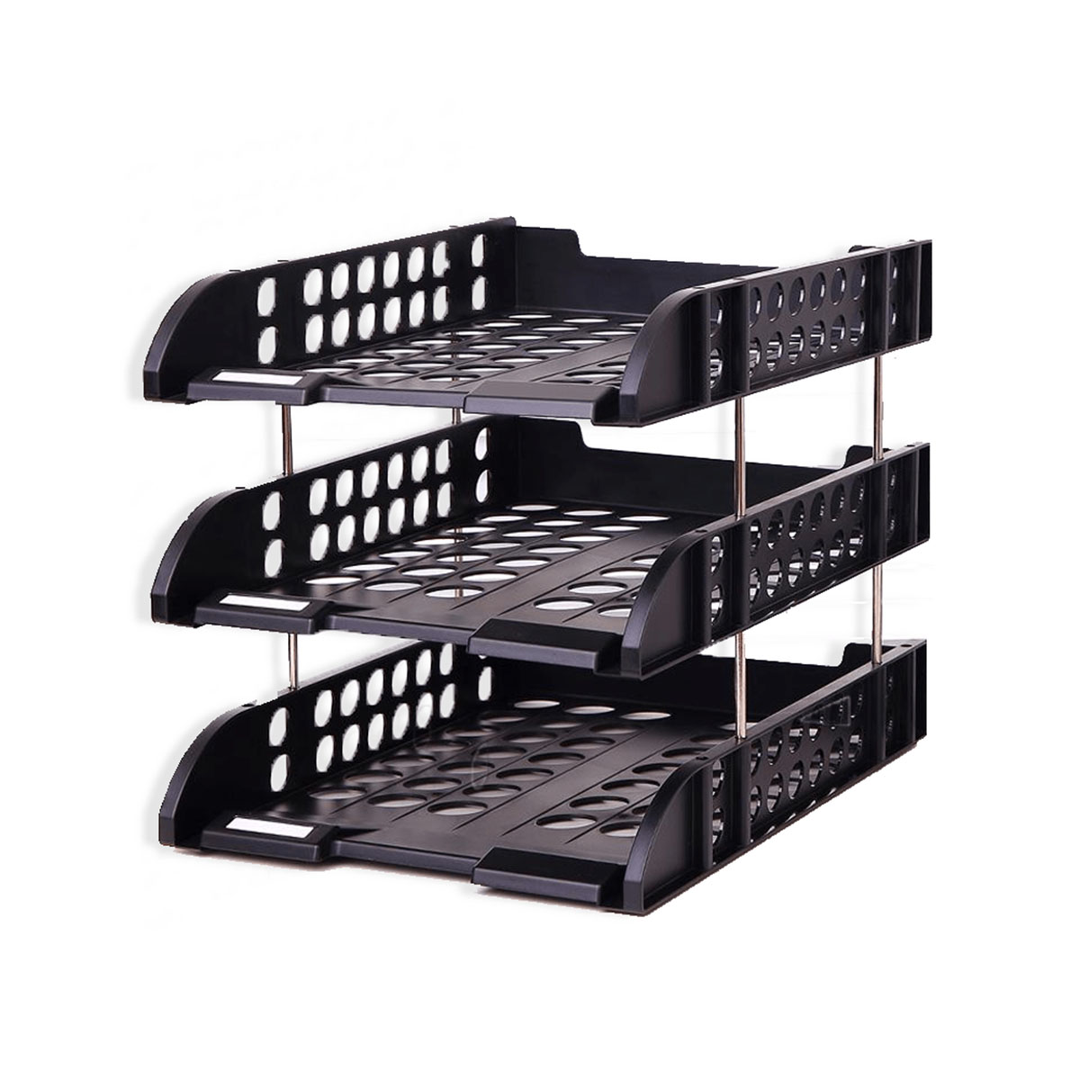 Document Tray 3 Drawers(Black) - E9217