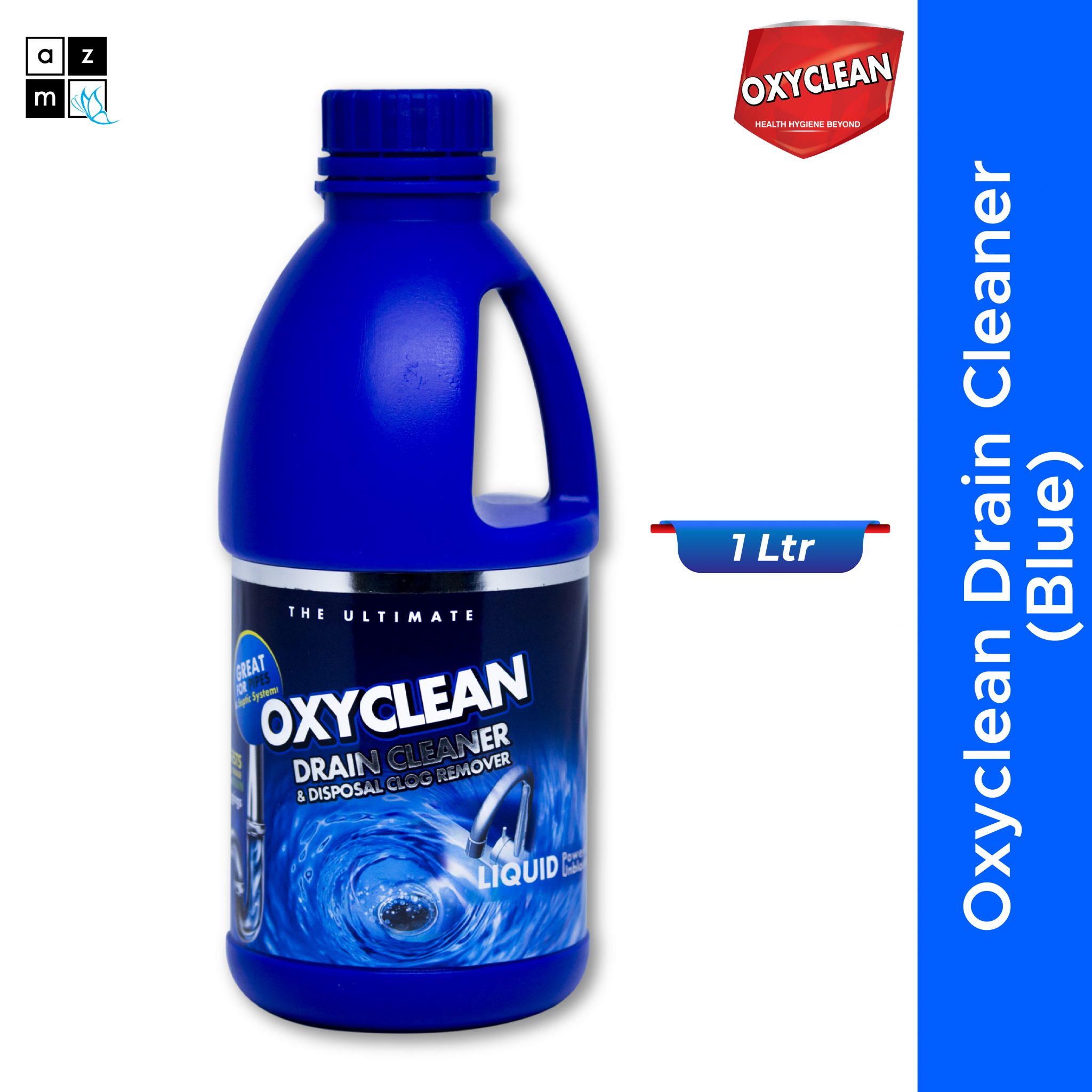 Oxyclean Drain Cleaner Blue - 1Ltr