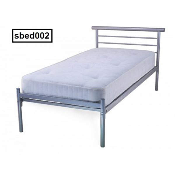 High-Quality Classic Design Single Steel Bed Model (002)