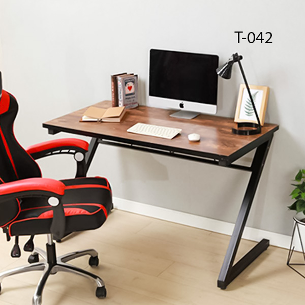 Z Shaped Computer and Gaming Desk Model (042)