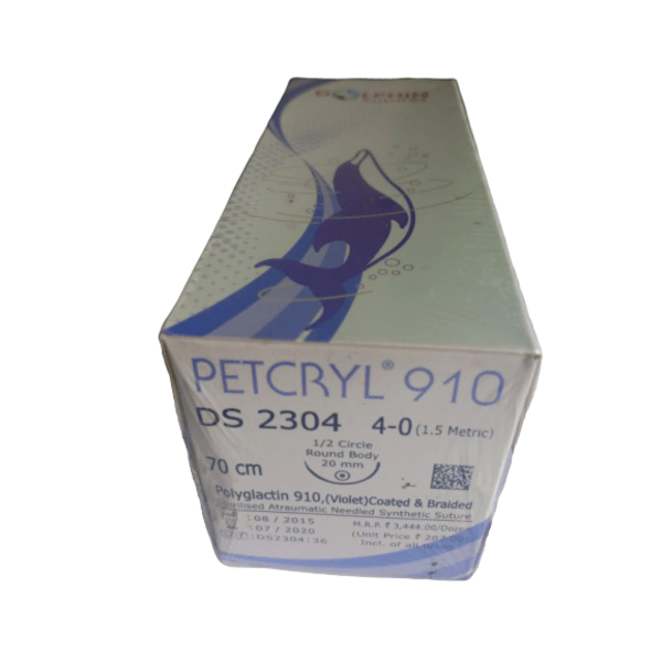 100% Original PETCRYL-910 Absorbable Syrgical Synthetic Suture U.S.P(DS-2304)