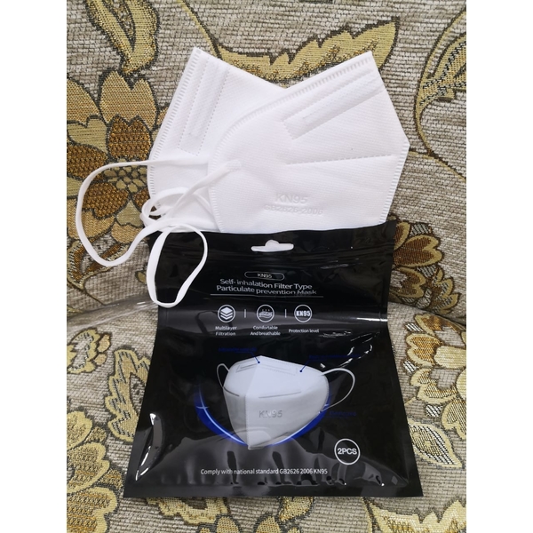 Self-inhalation Filter type Particulate prevention KN95 Mask.