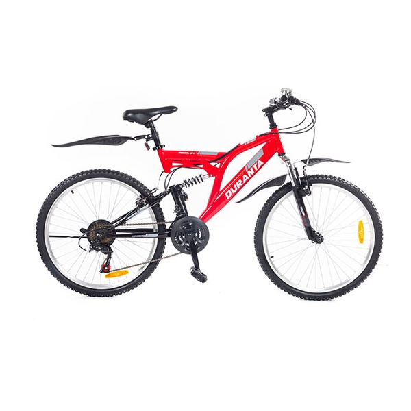 Duranta bicycle Steel 21-Spd Recoil 24 Red