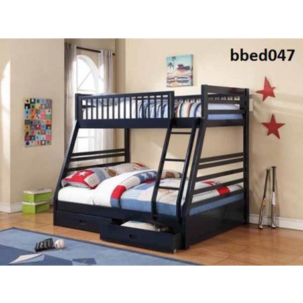 Modern High-quality Home Space Saving Bunk bed with box Model (047)