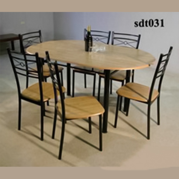 Modern High-Quality Steel Dining Table Model (031)