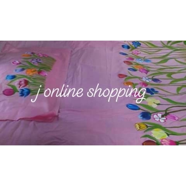 Hand painted Floral Bedsheets