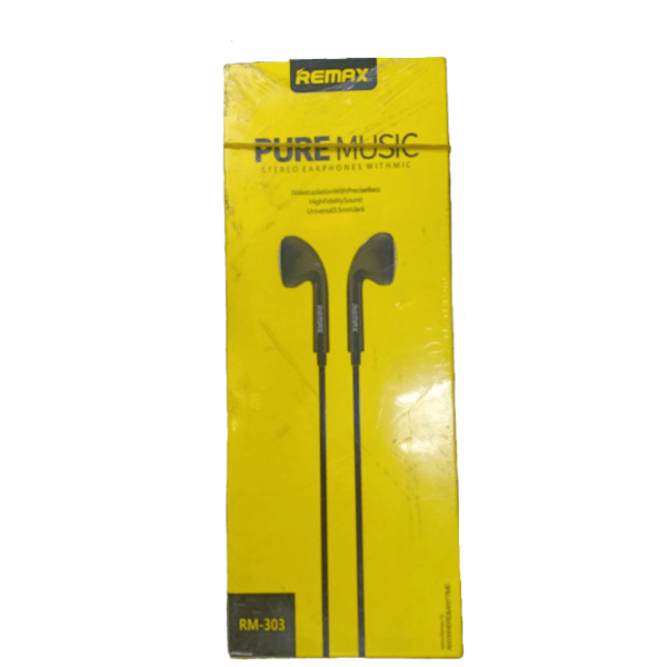 High Quality Remax RM-303 Surround Earphone