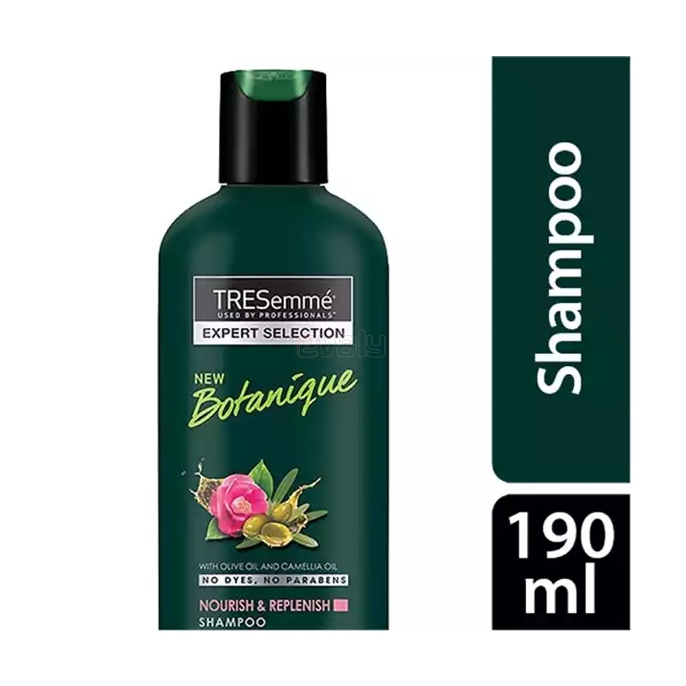 TRESemmé Shampoo- Botanique Nourish and Replenish- Specially formulated with lower sulfates- Smooth Shampoo helps restore keratin- Per Carton 24 Bottles- 190ml