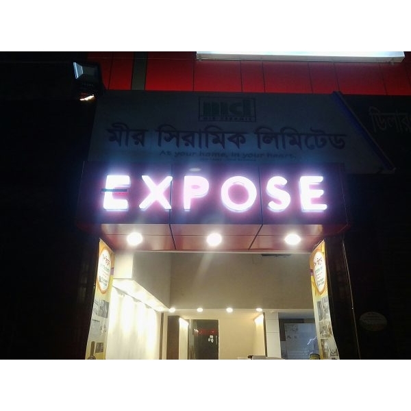 LED letter Sign Board