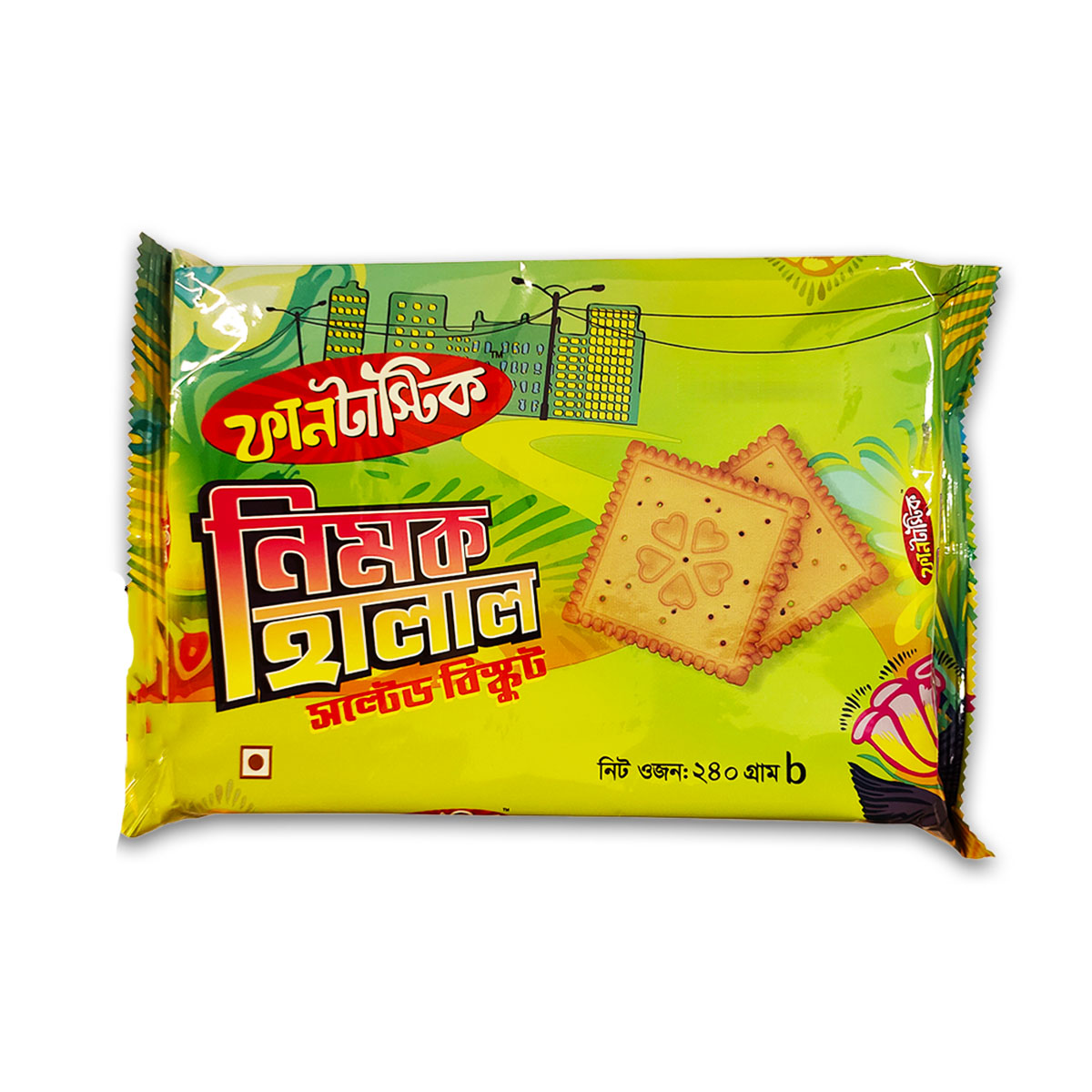 Funtastic Nimok Halal Family Pack - 240gm (Per Carton - 6 Piece)