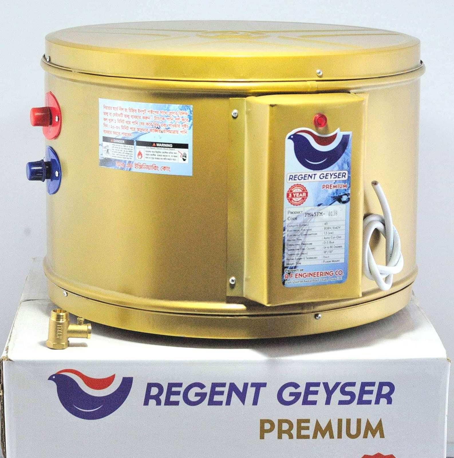 Regent Premium Geyser Electric Water Heater 45L Storage