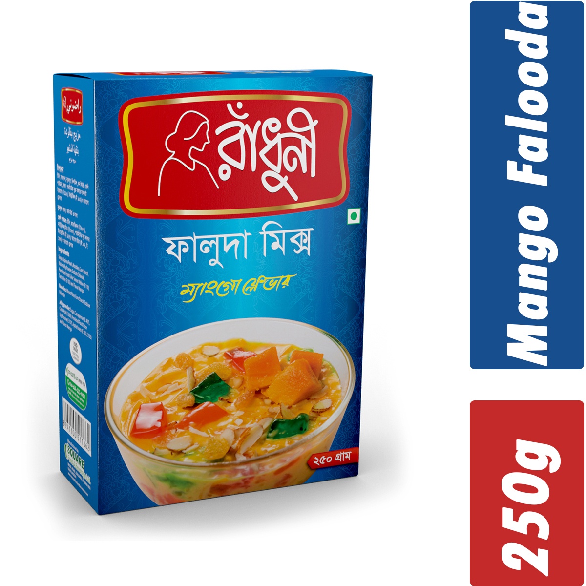 Radhuni Mango Falooda Mix- Per Carton 48 Pieces- 250g