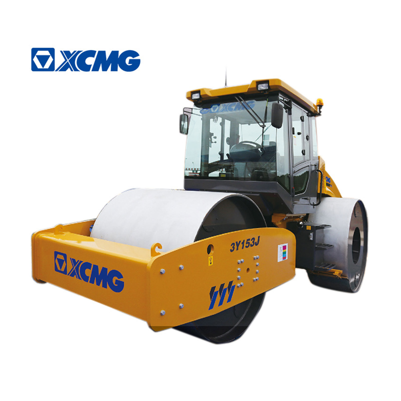 XCMG Official 15 ton Compactor 3Y153J Three Wheel Drum Road Roller