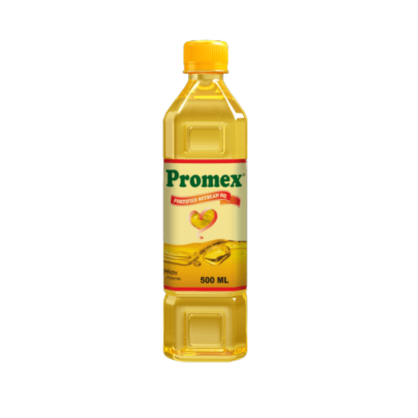Rongdhanu Promax Fortified Soyabean Oil 500 ml (pack of 24)