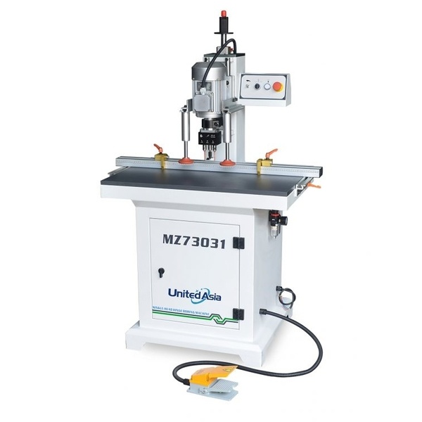 Woodworking hinge boring machine
