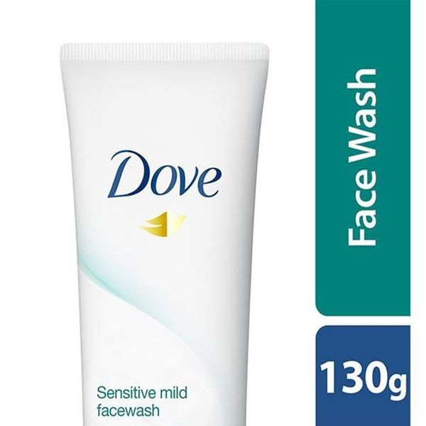 Dove Sensitive Mild Facewash- Per Carton 48 Bottles- 130g